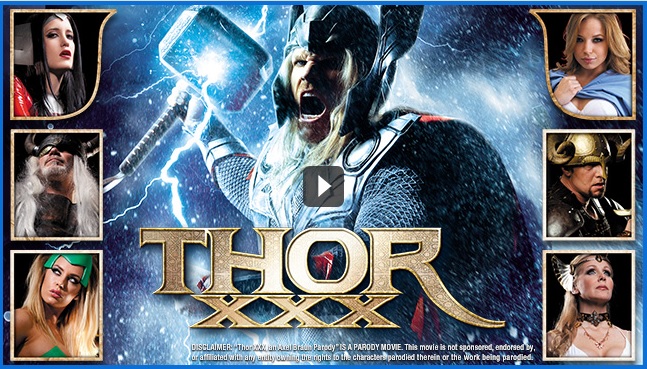 Watch Thor XXX the first Thor porn parody